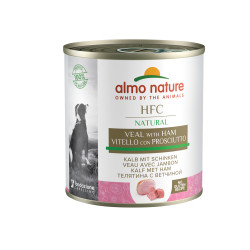 Pâtée Chien Almo Nature Veau & Jambon – Nutrition Complète

