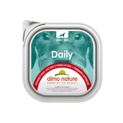 Barquette de pâtée pour chien Daily Almo Nature Boeuf et Pommes de terre 300 g