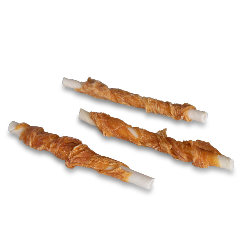 Wrapped stick au poulet 12 cm 0,113 kg