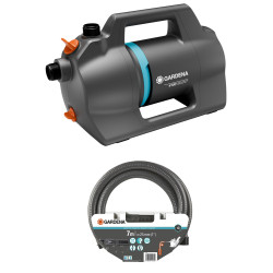 Pompe d'arrosage de surface avec tuyau Silent 4100 550 W GARDENA