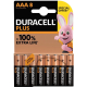 Pile alcaline AAA Plus 1,5 V 8 pièces DURACELL