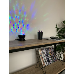 Lampe à poser LED noire USB ou piles 3 × AAA 60 W XANLITE Lampe à poser LED noire USB ou piles 3 × AAA 60 W XANLITE