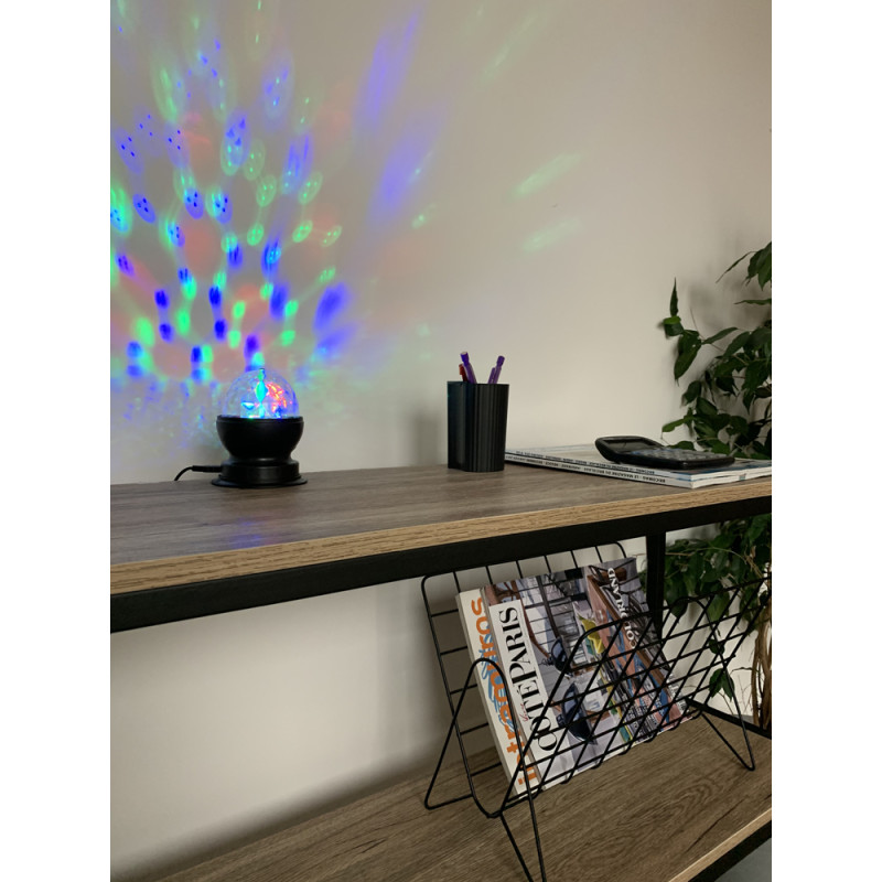 Lampe à poser LED noire USB ou piles 3 × AAA 60 W XANLITE Lampe à poser LED noire USB ou piles 3 × AAA 60 W XANLITE