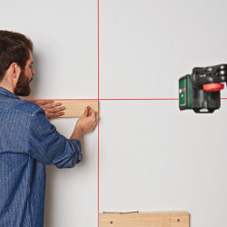 Niveau laser à lignes Quigo 3 avec support BOSCH