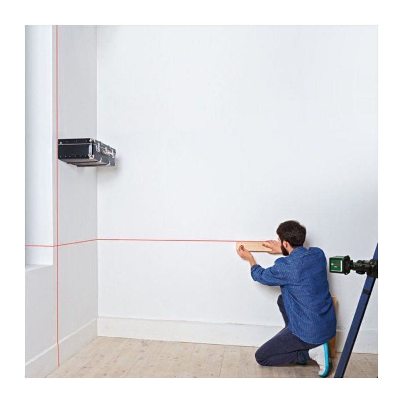 Niveau laser à lignes Quigo 3 avec support BOSCH