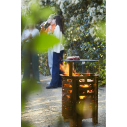 Brasero Jules Corten Ø 43 x 56 cm | BARBECOOK