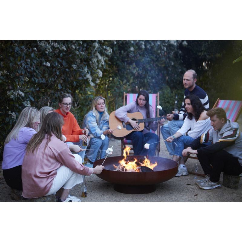 Brasero Jack Corten Ø100x32cm | BARBECOOK Brasero Jack Corten Ø100x32cm | BARBECOOK