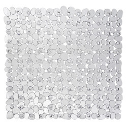 Tapis de douche antidérapant Paradise transparent 54 x 54 cm WENKO Tapis de douche antidérapant Paradise transparent 54 x 54 cm WENKO