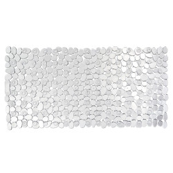 Tapis de baignoire antidérapant Paradise transparent 71 x 36 cm WENKO Tapis de baignoire antidérapant Paradise transparent 71 x 36 cm WENKO