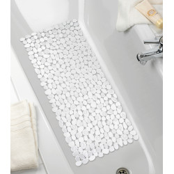 Tapis de baignoire antidérapant Paradise transparent 71 x 36 cm WENKO Tapis de baignoire antidérapant Paradise transparent 71 x 36 cm WENKO