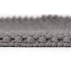 Tapis de salle de bain Mona gris foncé 80 x 50 cm WENKO