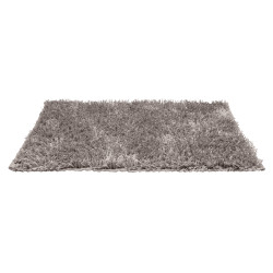 Tapis de salle de bain Lanas taupe 90 x 60 cm WENKO