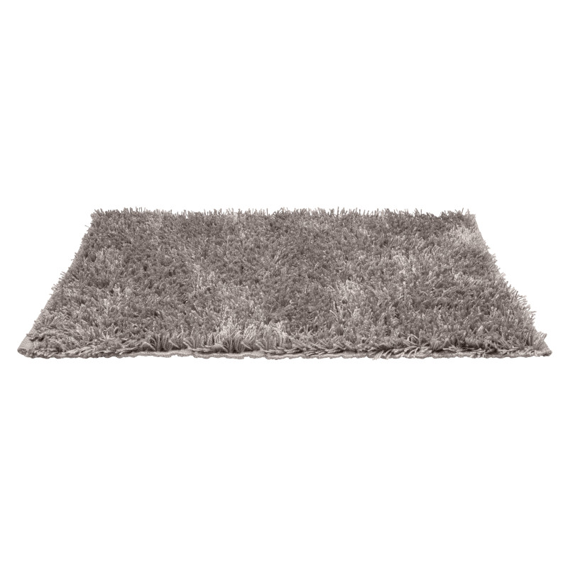 Tapis de salle de bain Lanas taupe 90 x 60 cm WENKO