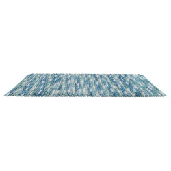 Tapis de salle de bain Urdu bleu 90 x 60 cm WENKO Tapis de salle de bain Urdu bleu 90 x 60 cm WENKO