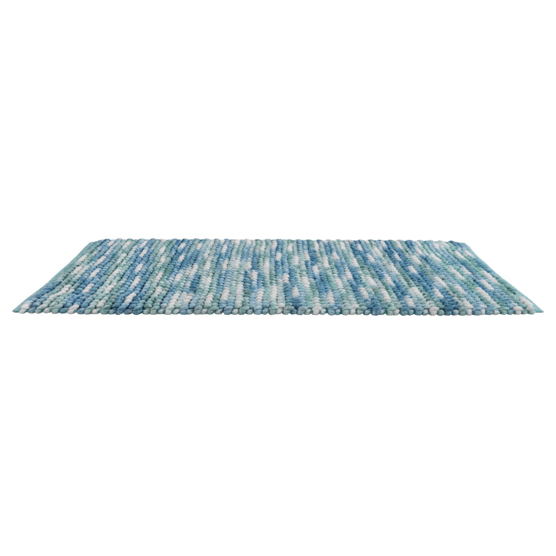 Tapis de salle de bain Urdu bleu 90 x 60 cm WENKO Tapis de salle de bain Urdu bleu 90 x 60 cm WENKO