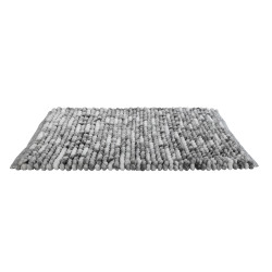 Tapis de salle de bain Urdu gris 65 x 55 cm WENKO