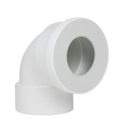 Coude pour raccord de toilette Ø 110 mm SCALA