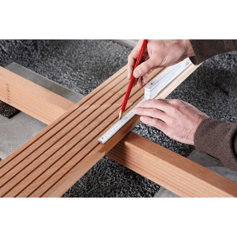 Kit de perçage pour terrasse en bois 3 pièces WOLFCRAFT Kit de perçage pour terrasse en bois 3 pièces WOLFCRAFT