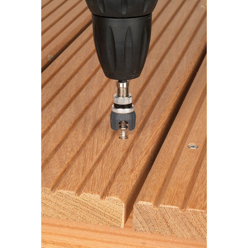 Porte-embout TX 25 avec butée de profondeur WOLFCRAFT Porte-embout TX 25 avec butée de profondeur WOLFCRAFT