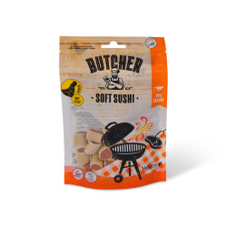 Soft sushi au poulet – Snack sain pour chien

