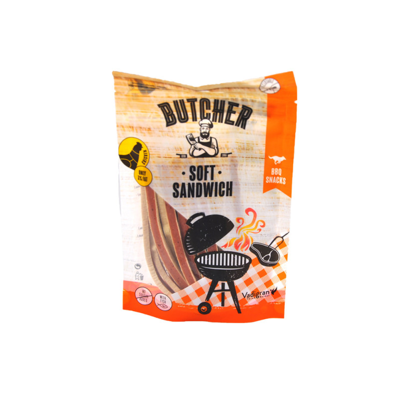 Soft sandwich au poulet – Snack sain pour chien

