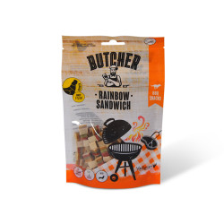 Mini-sandwich poulet-poisson – snack gourmand