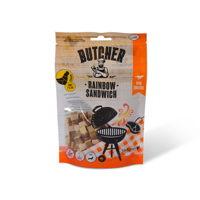 Mini-sandwich poulet-poisson – snack gourmand