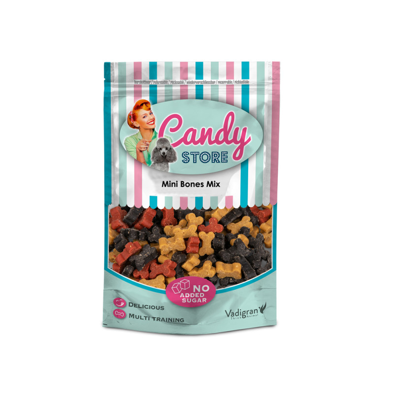 Sachet de friandises Mini Bones Mix 0,18 kg