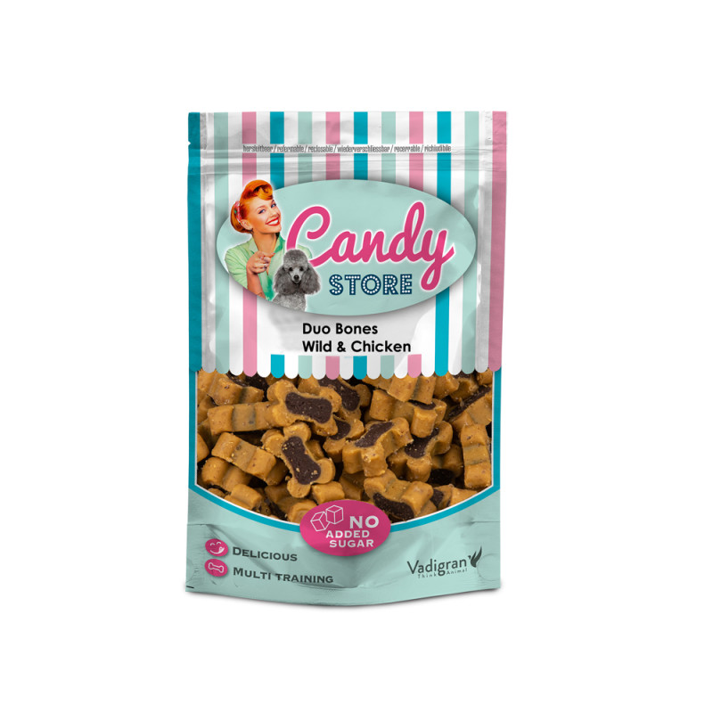 Sachet de friandises au gibier et au poulet 0,18 kg