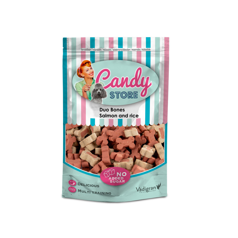 Sachet de friandises au saumon et au riz 0,18 kg