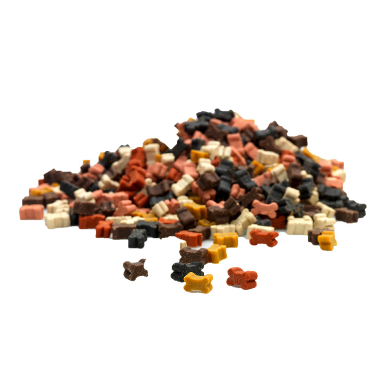 Seau Friandises Training Bones Mix 0,5kg – Récompense Parfaite
 Seau Friandises Training Bones Mix 0,5kg – Récompense Parfaite