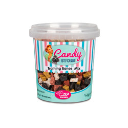 Seau Friandises Training Bones Mix 0,5kg – Récompense Parfaite