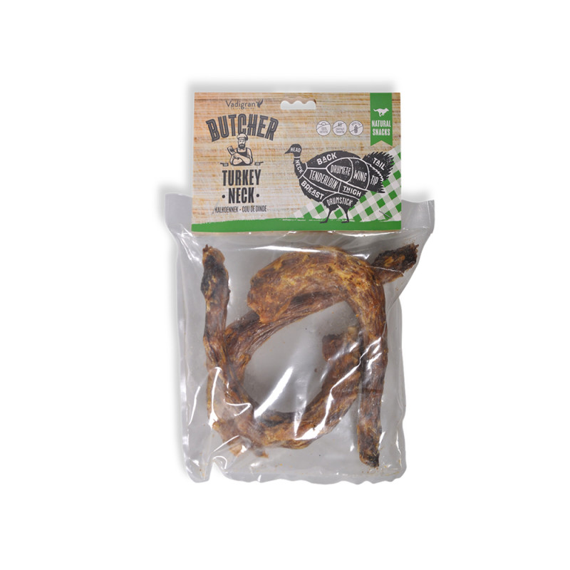 Cou de dinde 0,2 kg – Snack sain pour chien

