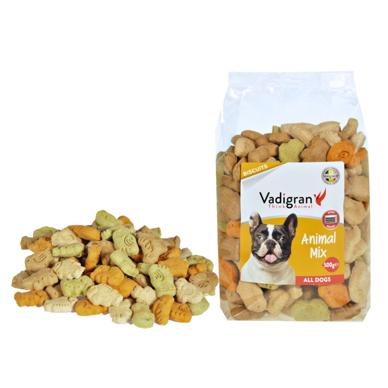 Sachet de biscuits Animal Mix 0,5 kg