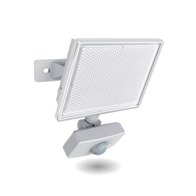 Projecteur extérieur LED  avec détecteur de mouvement blanc 20 W XANLITE