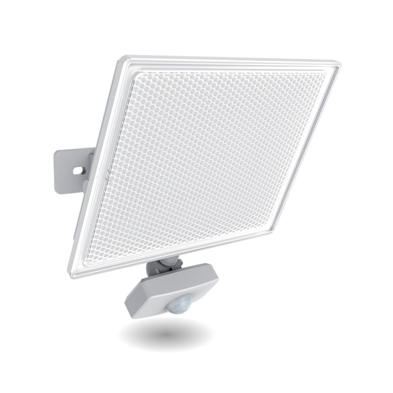 Projecteur extérieur LED avec détecteur de mouvement blanc 50 W XANLITE Projecteur extérieur LED avec détecteur de mouvement blanc 50 W XANLITE