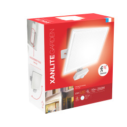 Projecteur extérieur LED avec détecteur de mouvement blanc 50 W XANLITE Projecteur extérieur LED avec détecteur de mouvement blanc 50 W XANLITE