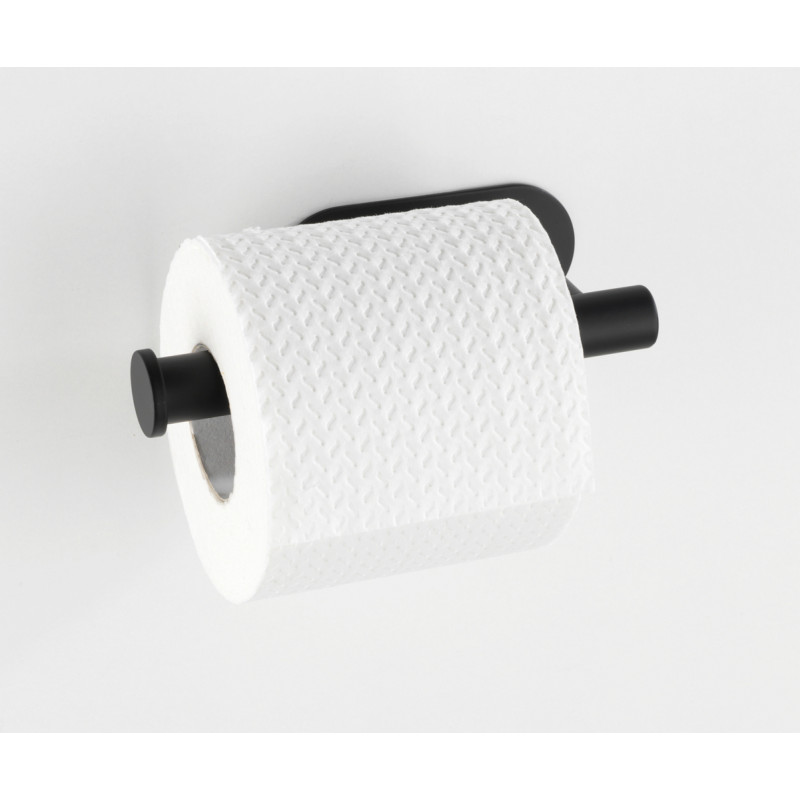 Porte-rouleau papier toilette Turbo-Loc Orea noir mat WENKO Porte-rouleau papier toilette Turbo-Loc Orea noir mat WENKO