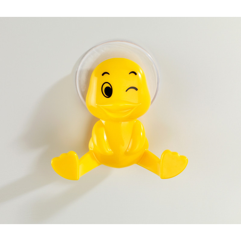 Crochet à ventouse Duck jaune WENKO Crochet à ventouse Duck jaune WENKO