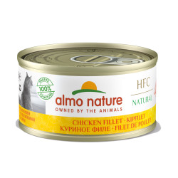 Boîte de pâtée pour chat Almo Nature Filet de poulet 0,07 kg