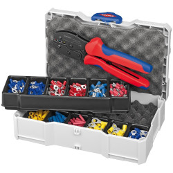 Assortiments de sertissage pour raccords de câble - Ensemble d'outils | KNIPEX