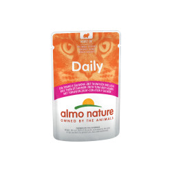 Bouchée pour chat au thon et au saumon Almo Nature – Repas complet | ALMO NATURE