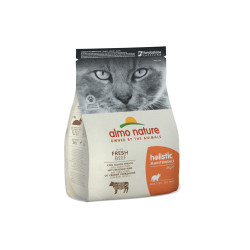 Sac de croquettes pour chat Holistic Almo Nature Boeuf et Riz 2 kg