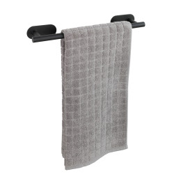 Porte-serviette Turbo-Loc Orea Uno noir mat 40 cm WENKO Porte-serviette Turbo-Loc Orea Uno noir mat 40 cm WENKO