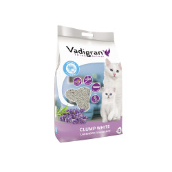 Litière pour chat White Coarse Lavande 12 kg