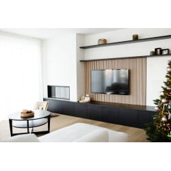 Lambris revêtu Latt Chêne clair 30 x 277 x 2 cm 2 pièces MAESTRO