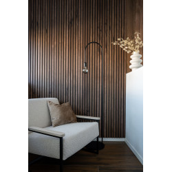 Lambris revêtu Latt Black Castel 30 x 277 x 2 cm 2 pièces MAESTRO Lambris revêtu Latt Black Castel 30 x 277 x 2 cm 2 pièces MAESTRO