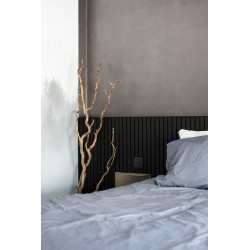 Lambris revêtu Latt noir mat 30 x 277 x 2 cm 2 pièces MAESTRO Lambris revêtu Latt noir mat 30 x 277 x 2 cm 2 pièces MAESTRO