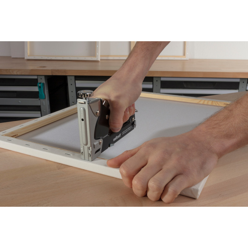 Agrafeuse Tacocraft 7 avec 1000 agrafes WOLFCRAFT