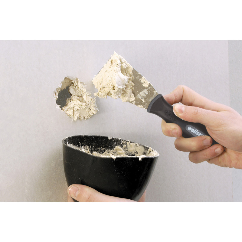 Couteau de peintre pour enduisage 50 mm WOLFCRAFT